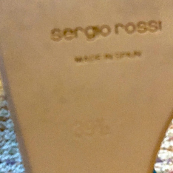 Sergio Rossi wedges 39.5 - Picture 8 of 9